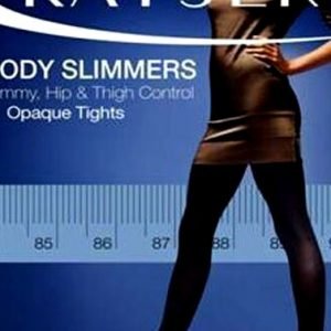 KAYSER Black Body Slimmer Sheer Support Pantyhose