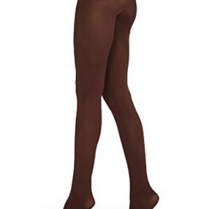 Legacy Legwear Microfiber Control Top Brown Tights