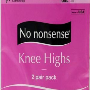 No Nonsense Knee Highs 2 Pair Pack