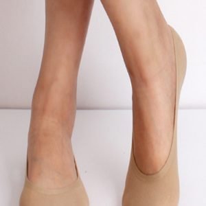 seamless skin color ankle socks unisex