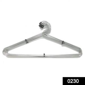 Stainless Steel Cloth Hanger (12 pcs)