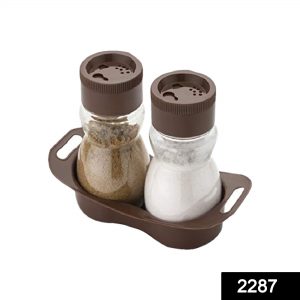 Plastic Salt & Pepper Shakers/Masala Dabbi (Multicolour)