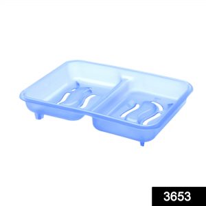 2 in 1 Soap keeping Plastic Holder for Bathroom use