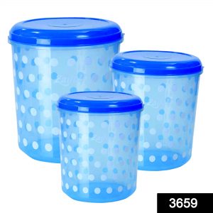Plastic Kitchen Storage Container (Multicolour) (5