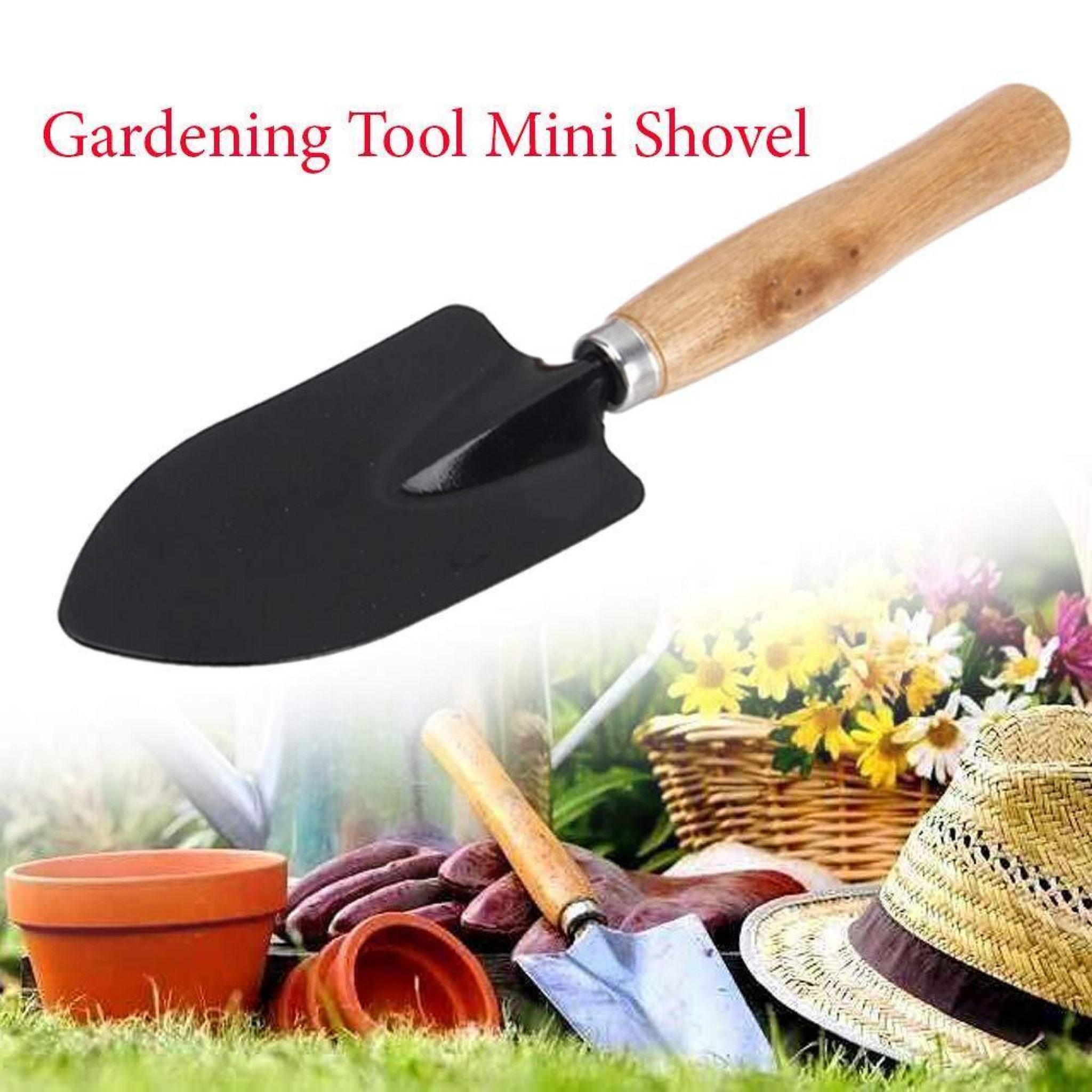 Gardening Tools Seed Handheld Shovel Rake Spade Trowel with Pruning ...