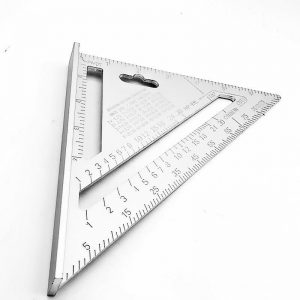Double Side Scale Triangle Measurement Hand Tool