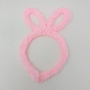 Fur Velvet Bunny Ear Hair Band For Girls Kids Toddlers Rabbit Hair Band (Pink, Sky Blue, Red, Maroon, White