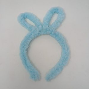 Fur Velvet Bunny Ear Hair Band For Girls Kids Toddlers Rabbit Hair Band (Pink, Sky Blue, Red, Maroon, White