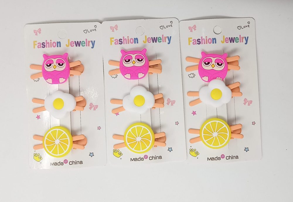 CouponRocks Cute Owl Hair Clips For Girls Colorful Cloud Lemon Hairpins  Cartoon Barrettes Hairclip Set Children Hair Accessories Yellow, Pink,  White (3 Cards) - CouponRocks