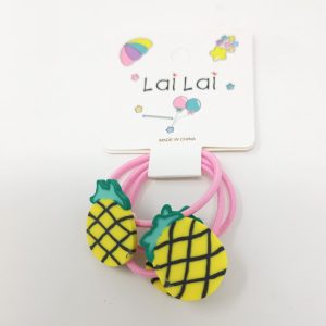 Cute Fruits Design Hair Bands For Girls Rubber Band