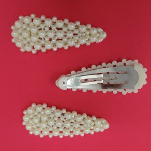 Fancy Pearl Clips Korean Style Hair Clips for GirlsWomen