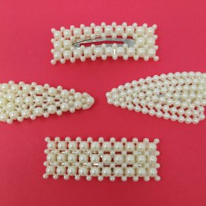 Fancy Pearl Clips Korean Style Hair Clips for GirlsWomen
