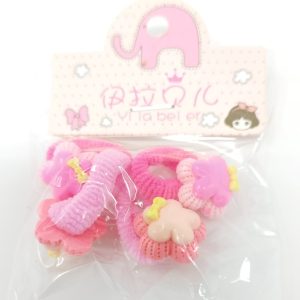 Flower Design Hair Rubber Bands Ponytail Holders for Girls Women Kids