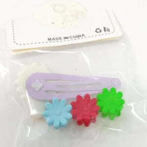 Ice Cream Design Hair Clips with Small Claws for Kids
