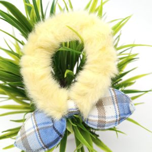 Rabbit Fur Scrunchies Rubber Band