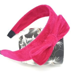 Velvet Bow Hair Band Head Band For Women's And Girl's Hair Band
