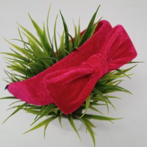 Velvet Bow Hair Band Head Band For Women's And Girl's Hair Band