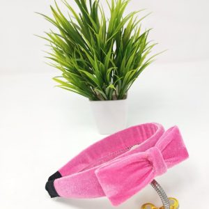 Velvet Bow Hair Band Head Band For Women's And Girl's Hair Band