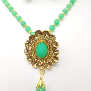stone moti imitation jewelery set