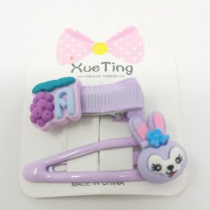 teddy design hair clips