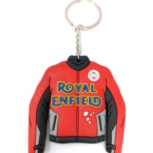 ktm bikerz racer jacket double sided hard rubber design keychain