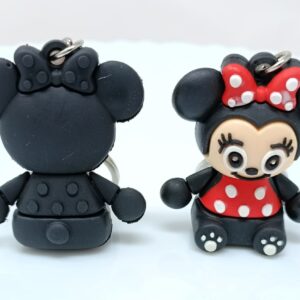 minnie mouse disney keychain