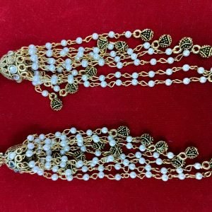 multi drop peacock design earrings