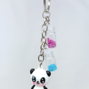 panda kungfu keyring key chain