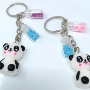 panda kungfu keyring key chain