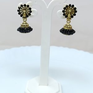 stud jhumka flower earrings drop earring