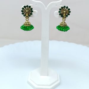 stud jhumka flower earrings drop earring