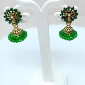 stud jhumka flower earrings drop earring
