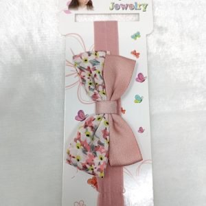 double wrap bow hairband headband rose