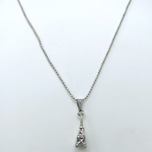 eiffel tower pendent necklace