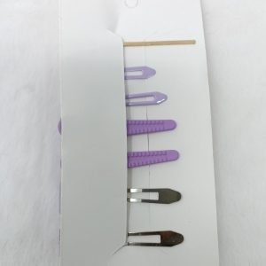 korean design hairclip lavender
