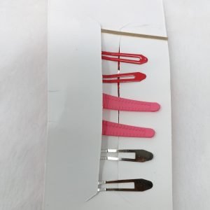 korean design hairclip pink