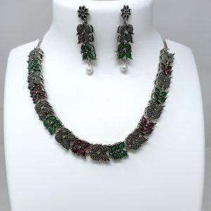 multicolor necklace set