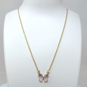 necklace butterfly pendant