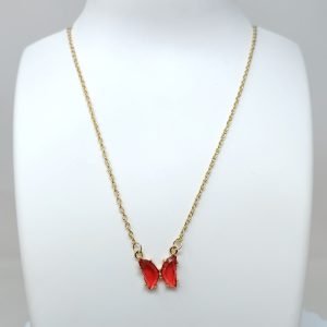 necklace butterfly pendant