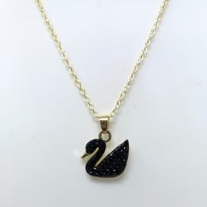 necklace duck pendant