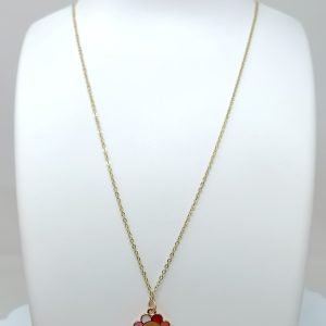 necklace smile pendant