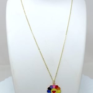 necklace smile pendant