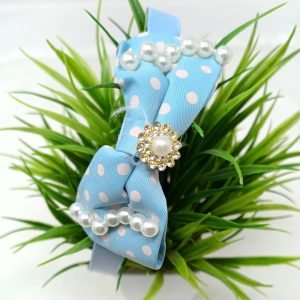 pearl bow knot hair tie hairband