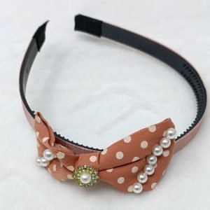 pearl bow knot hair tie hairband
