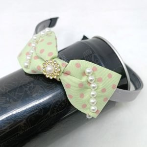 pearl bow knot hair tie hairband