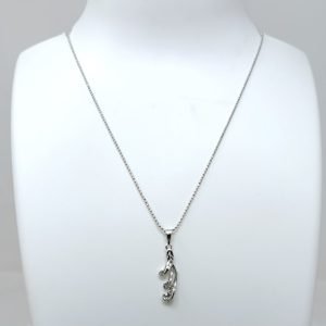 pendant necklace leaf