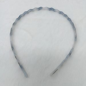 wavy thin plastic hairband headband