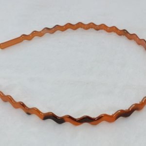 wavy thin plastic hairband headband