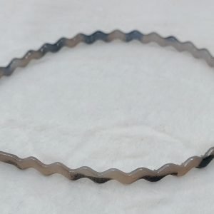 wavy thin plastic hairband headband