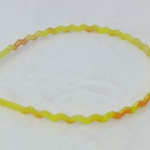wavy thin plastic hairband headband